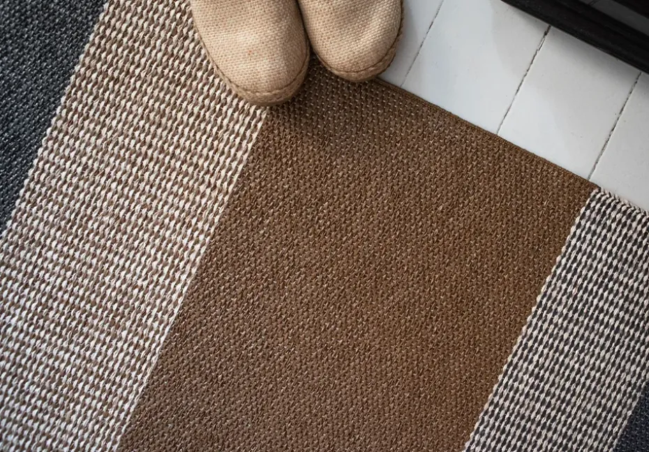 Alfombra Seasons cacao (marrón-negro), 70x100 cm