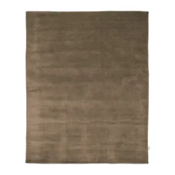 Alfombra Solid, Marrón, 170x230 cm