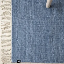 Alfombra Särö, denim, 140 x 200 cm