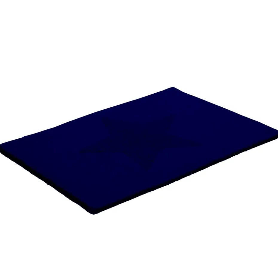 Alfombra Star, pequeña, azul marino
