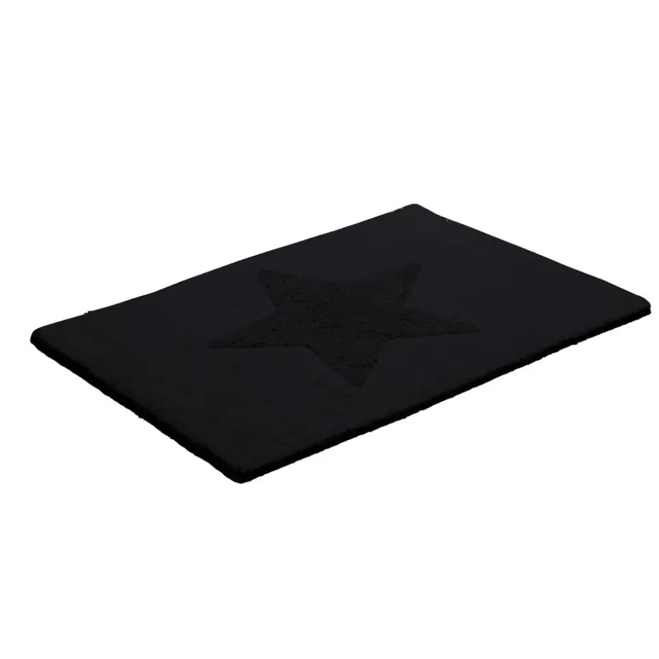Alfombra Star, pequeña, negro