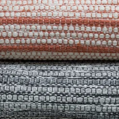 Alfombra Stripe 140x200 cm, Burnt orange
