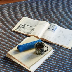 Alfombra Tapis 170 x 240 cm, Chestnut-blue