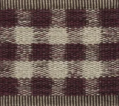 Alfombra Vichy 85x240 cm, Cassis 681