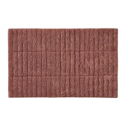 Alfombrilla de baño Tiles, Peach red