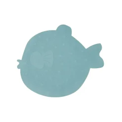 Alfombrilla para bañera Little Finn, Dusty blue