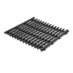 Alfombrilla para platos Sinkside 30x30 cm, gris oscuro