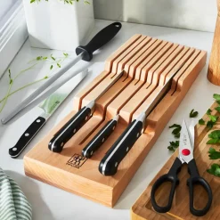 Almacenamiento para cuchillos Zwilling 41x15,5x4,8 cm, Haya