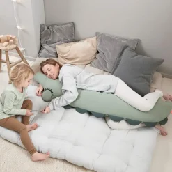 Almohada corporal Croco 36x150 cm, Green