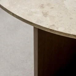 Androgyne Mesa, Sand stone, base de roble teñido