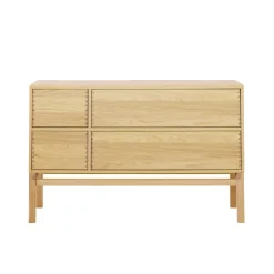 Aparador Hylte 115,5x73 cm, Roble