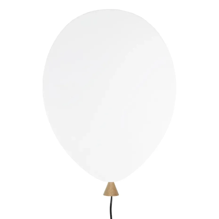 Aplique Balloon, blanco-fresno