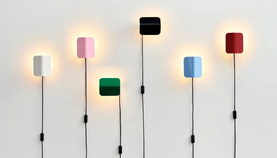 Aplique de pared Apex, Luis pink