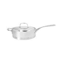 Atlantis 7 sartén con tapa de acero inoxidable, Ø28 cm
