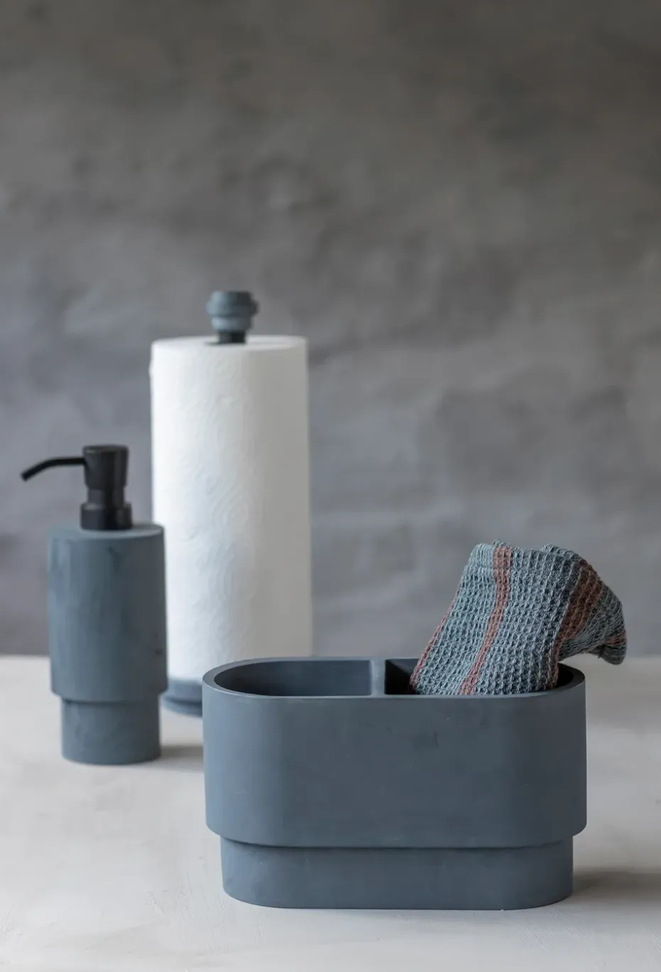 Attitude caddy kitchen organiser 9x11 cm, Slate blue
