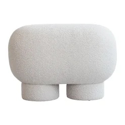 Banco Big Foot petit 70x47 cm, Bouclé
