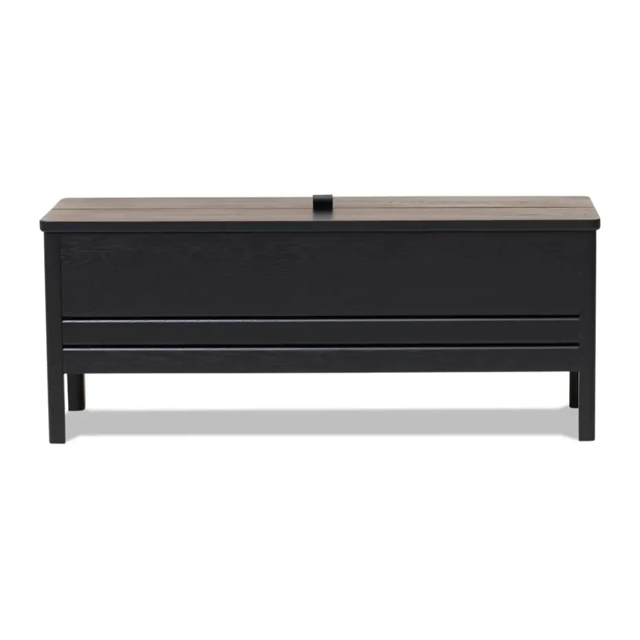 Banco con almacenamiento A Line 111 cm, Black
