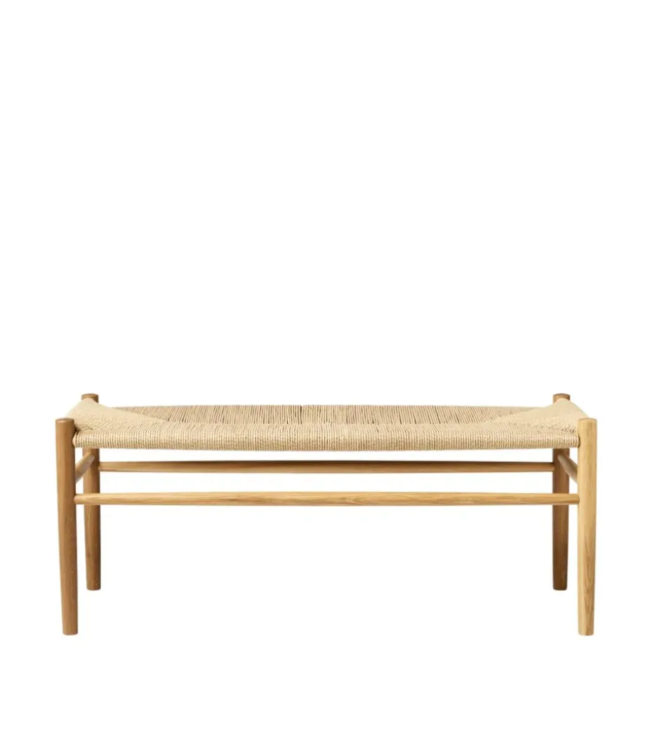 Banco J83B 37x100 cm, Oak nature lacquered-nature