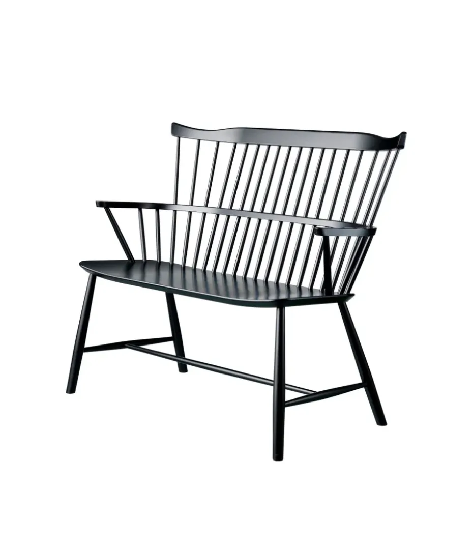 Banco J52D, Beech black painted