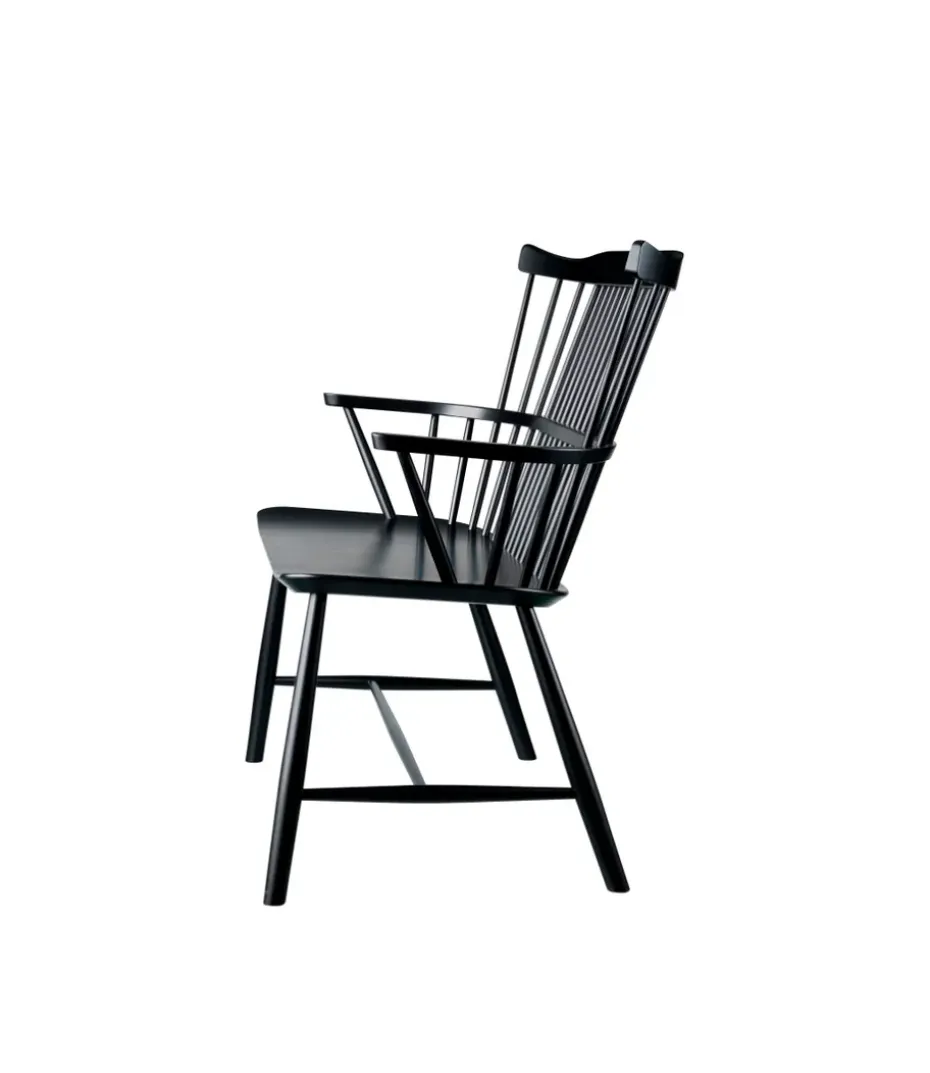 Banco J52D, Beech black painted