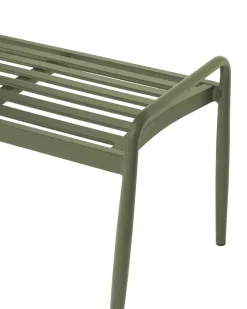 Banco Messina 51x124 cm, Moss green