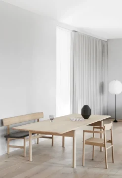Banco Mogensen 3171, Cuero omni 307-roble enjuagado