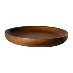 Bandeja de madera Ernst, Acacia, Ø10 cm