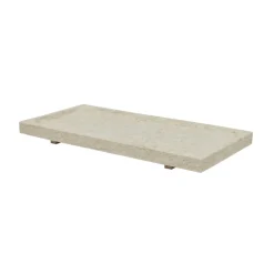 Bandeja de mármol Savi 14x30 cm, Beige