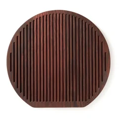 Bandeja de quesos Yami 30x32 cm, marrón