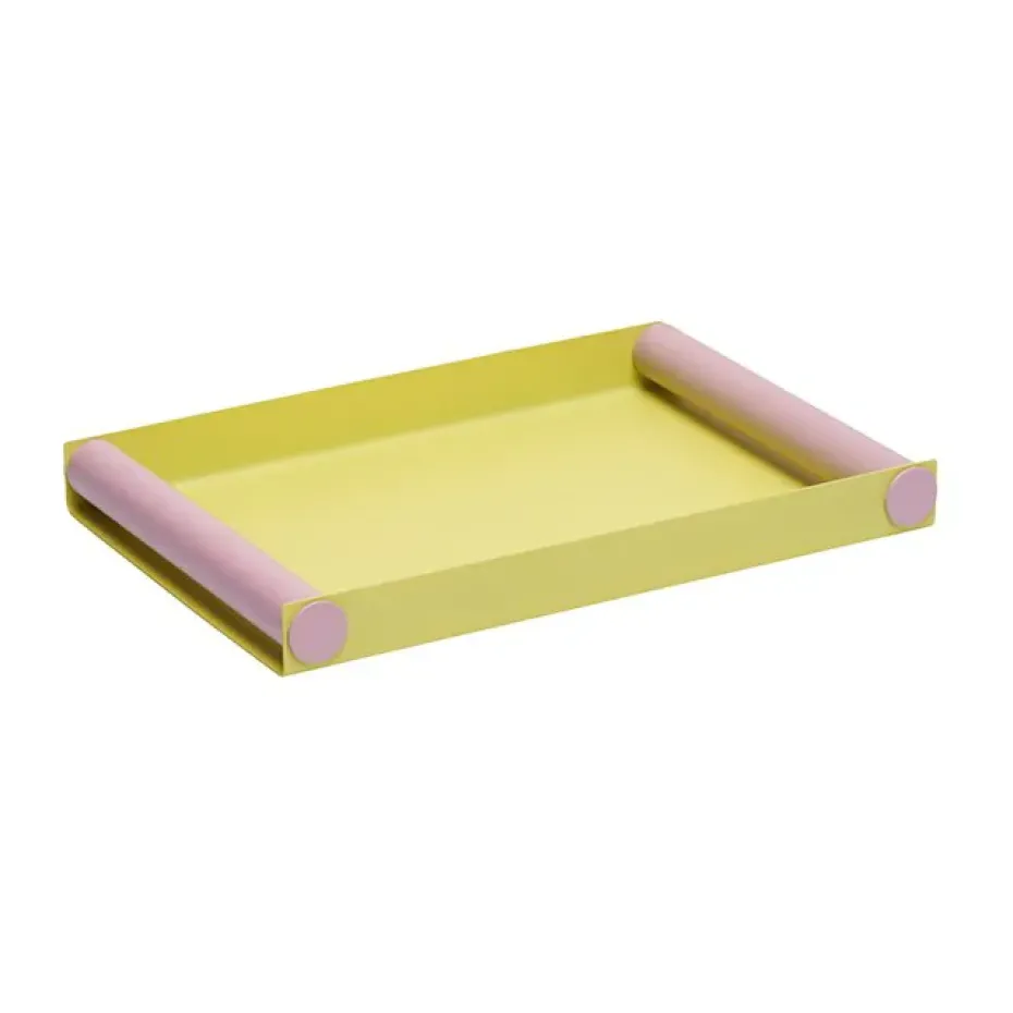 Bandeja de servir Ray medium, Amarillo-lavender