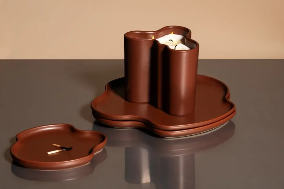 Bandeja decorativa Aalto, Fuego, 25 cm