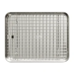 Bandeja gastro con rejilla de enfriamiento Culimat, 31,5x24,5x2,4cm