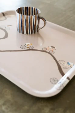 Bandeja Giro 33x43 cm, Rosa