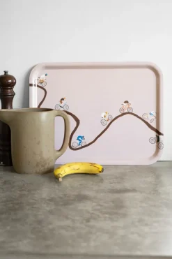 Bandeja Giro 33x43 cm, Rosa