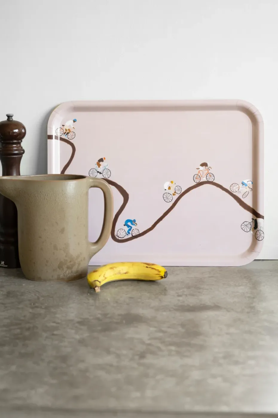 Bandeja Giro 33x43 cm, Rosa