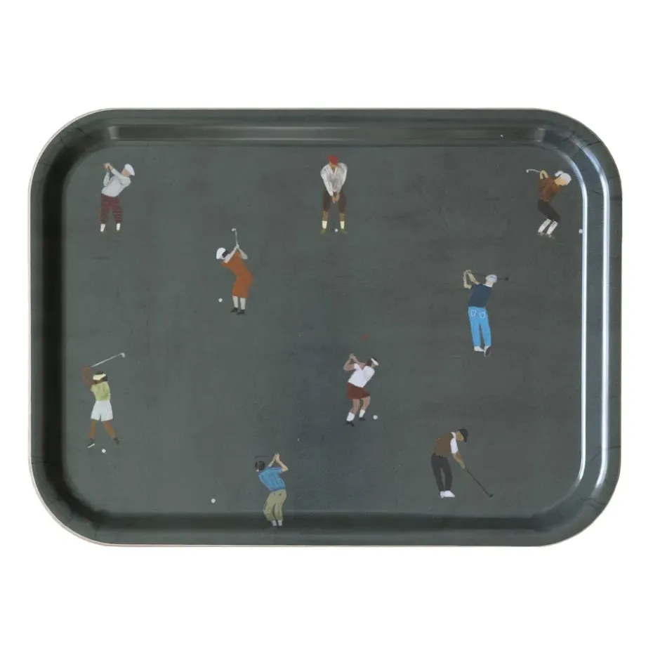 Bandeja Golfers, 20x27 cm