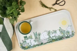 Bandeja Moomin 22x43 cm, In the garden