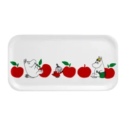 Bandeja Moomin 22x43 cm, Manzanas Alegres