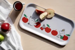Bandeja Moomin 22x43 cm, Manzanas Alegres
