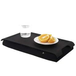 Bandeja para portátil mini, negro-plástico
