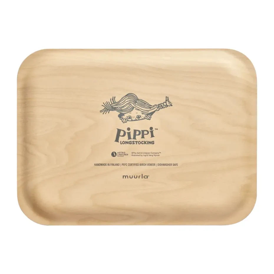Bandeja Pippi 20x27 cm, Pippi y el Caballo