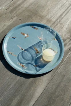 Bandeja Swimmers Ø38 cm, azul
