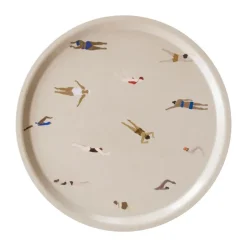 Bandeja Swimmers Ø38 cm, Beige