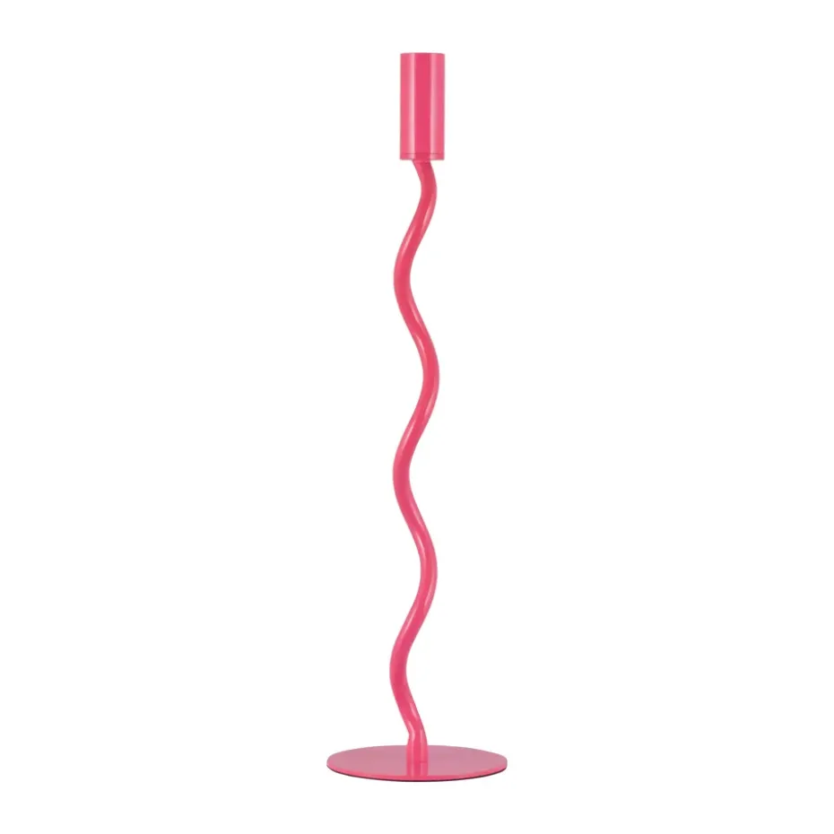 Base de lámpara de mesa Twist 50 , Rosa