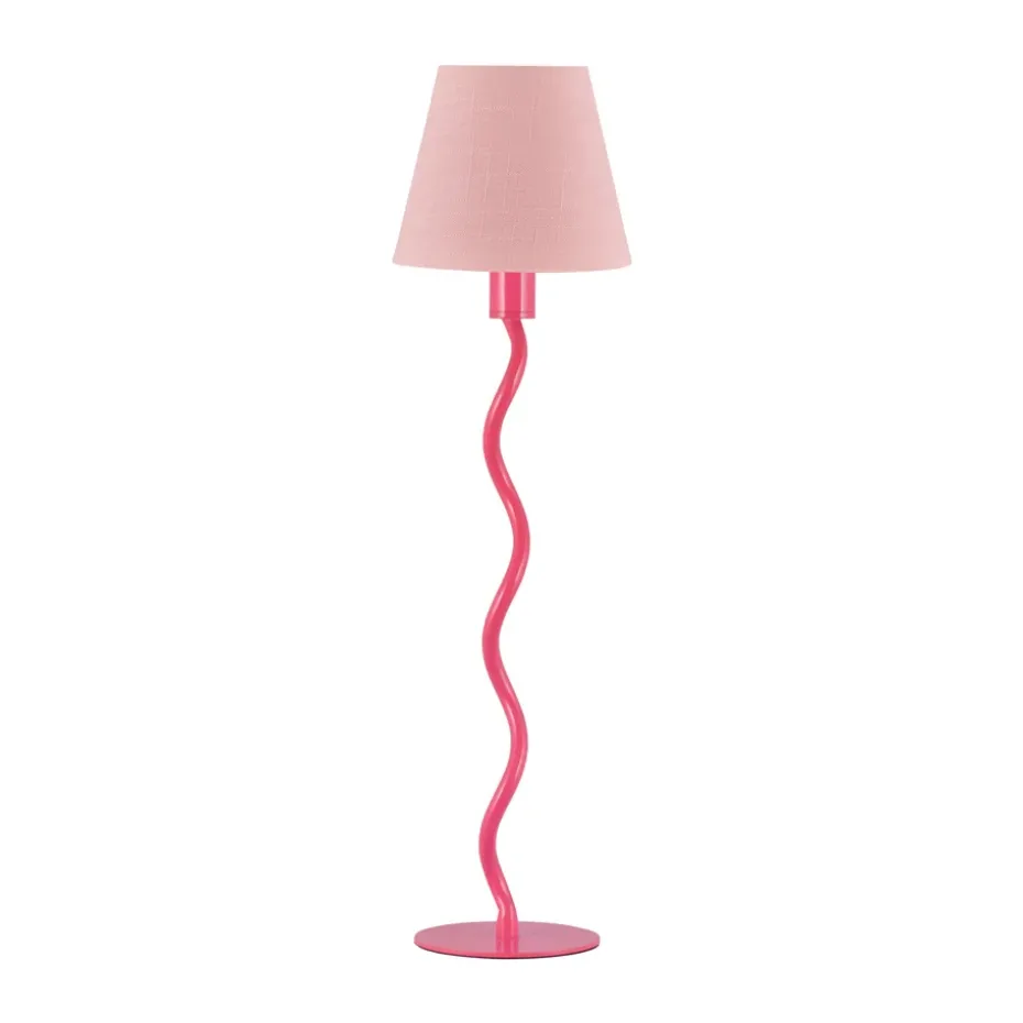 Base de lámpara de mesa Twist 50 , Rosa