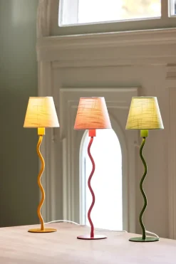 Base de lámpara de mesa Twist 50 , Rosa