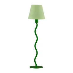 Base de lámpara de mesa Twist 50 , Verde