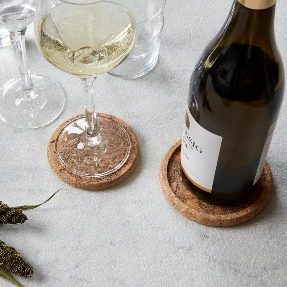 Base para botellas Cork, Natural