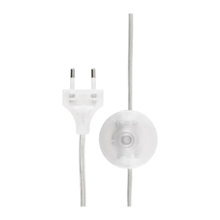 Base para lámpara de pie Iris, Latón cepillado