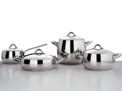 Batería de cocina Mami 7 piezas, acero inoxidable